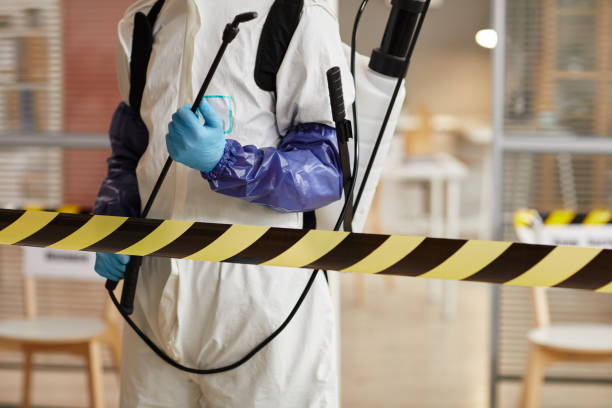 Professional Trauma Scene Cleanup technician working in Quincy, MI